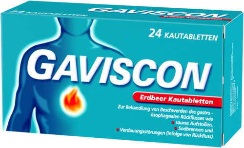 Gaviscon Erdbeer Kautabletten