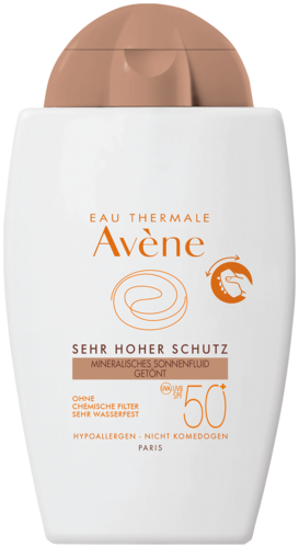 Avène Mineralisches Sonnenfluid 50+ Getönt