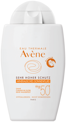 Avène Mineralisches Sonnenfluid 50+ Ungetönt