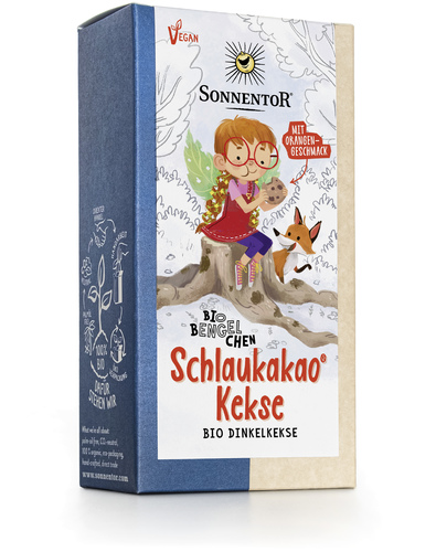 Sonnentor Schlaukakao Kekse mit Kokosblütenzucker