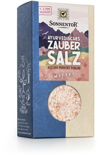 Sonnentor Ayurvedisches Zaubersalz mittel für Salzmühlen