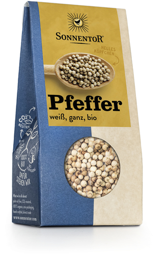 Sonnentor Pfeffer weiß ganz