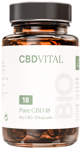 CBDVital Pure BIO CBD 18 (10%) Kapseln