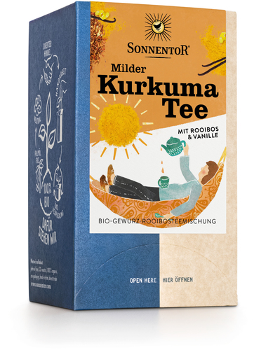 Sonnentor Milder Kurkuma Tee