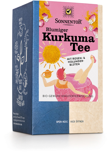 Sonnentor Blumiger Kurkuma Tee
