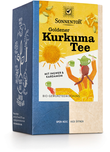 Sonnentor Goldener Kurkuma Tee