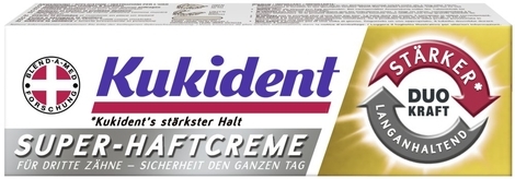 Kukident Super-Haftcreme Duo Kraft