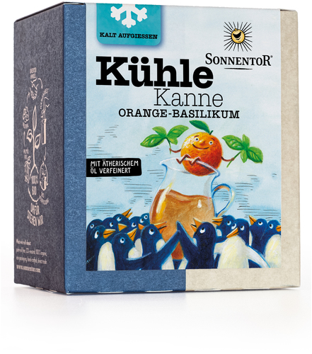 Sonnentor Kühle Kanne Orange-Basilikum Tee