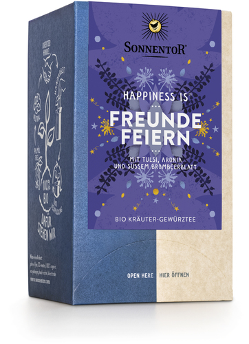 Sonnentor Freunde feiern Tee