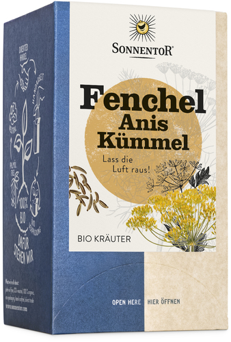 Sonnentor Fenchel - Anis - Kümmel Tee