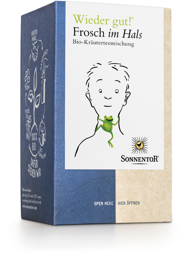 Sonnentor Frosch im Hals Tee