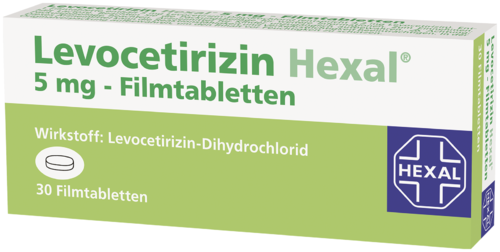 Levocetirizin Hexal 5 mg - Filmtabletten