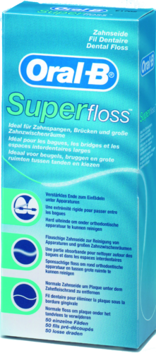 Oral-B SuperFloss 50 Fäden