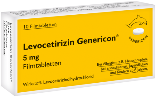 Levocetirizin Genericon Filmtabletten 5 mg