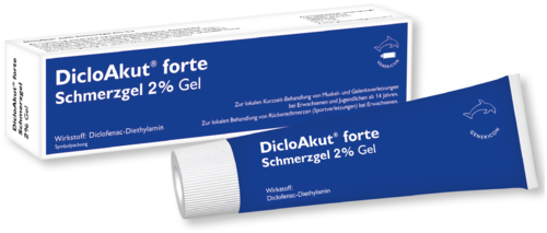DicloAkut forte Schmerzgel 2 % Gel