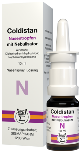 Coldistan Nasentropfen mit Nebulisator