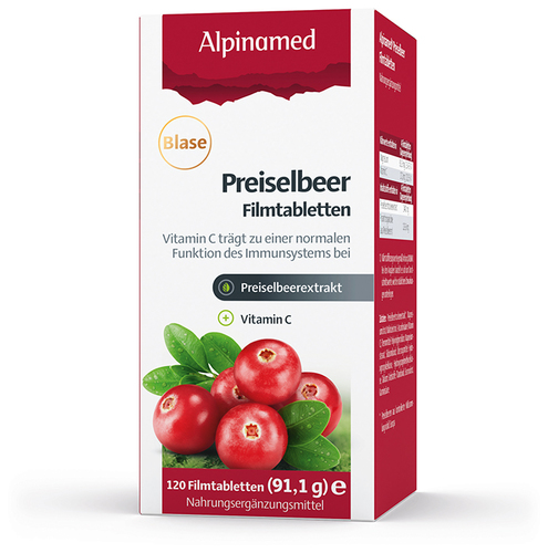 Alpinamed Preiselbeer-Filmtabletten