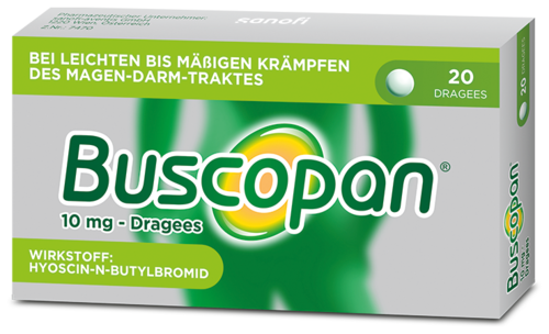 Buscopan 10 mg Dragees