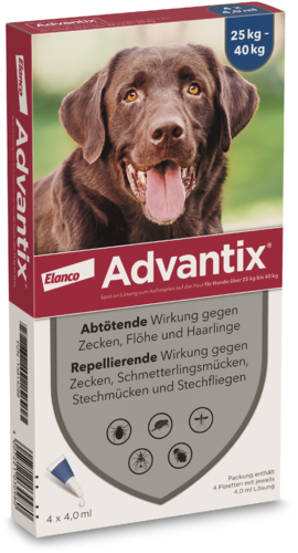 Advantix Spot-on Lösung für Hunde 25-40 kg