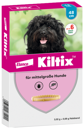 Kiltix 3,02 g + 0,68 g Halsband für mittelgroße Hunde