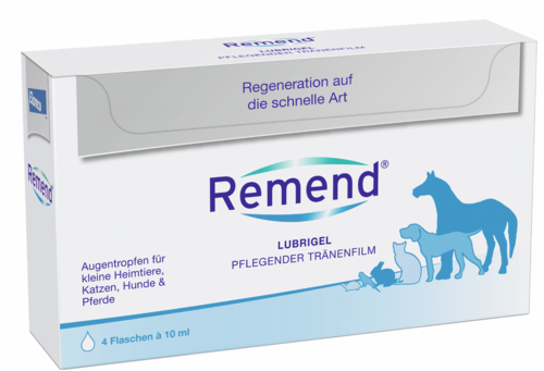 Remend Lubrigel Pflegender Tränenfilm für Katzen, Hunde und Pferde