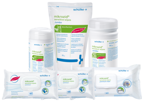 Schülke & Mayr Mikrozid Sensitive wipes premium 
