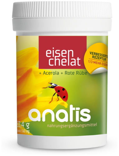 Anatis Eisen Chelat + Rote Rübe + Acerola