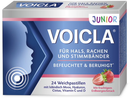 Voicla Junior Weichpastillen Erdbeere