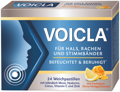 Voicla Weichpastillen Zitrus-Honig