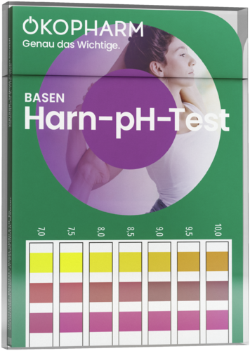 Ökopharm Basen Harn-pH-Test Teststreifen