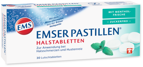 Emser Pastillen mit Mentholfrische zuckerfrei