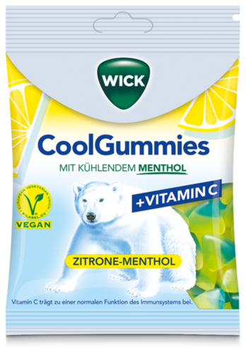 Wick CoolGummies Zitrone Menthol