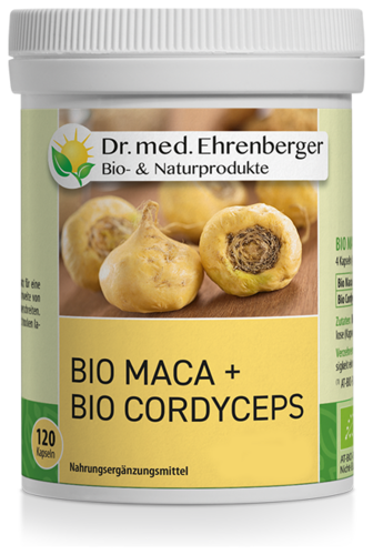 Dr. Ehrenberger Maca + Cordyceps Kapseln BIO