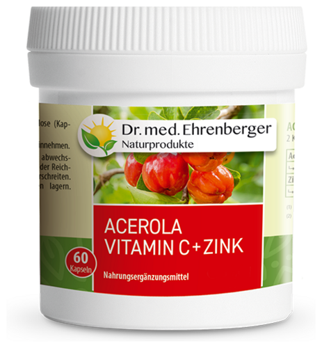 Dr. Ehrenberger Acerola Vitamin C + Zink