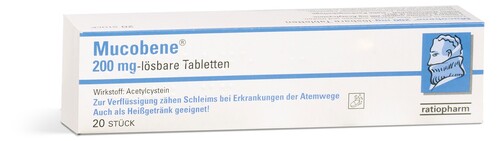 Mucobene 200 mg lösbare Tabletten
