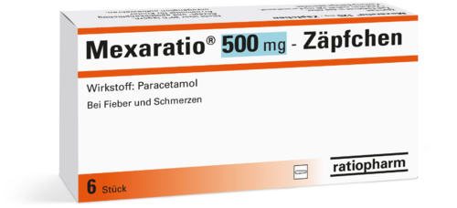 Mexaratio 500 mg-Zäpfchen