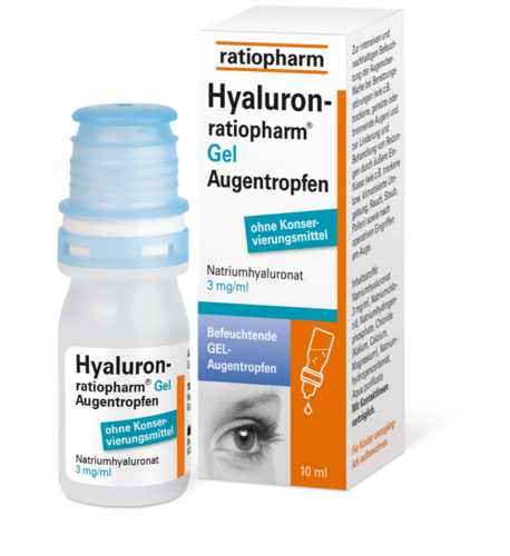 Hyaluron-ratiopharm Gel Augentropfen