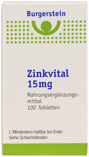 Burgerstein Zinkvital 15 mg