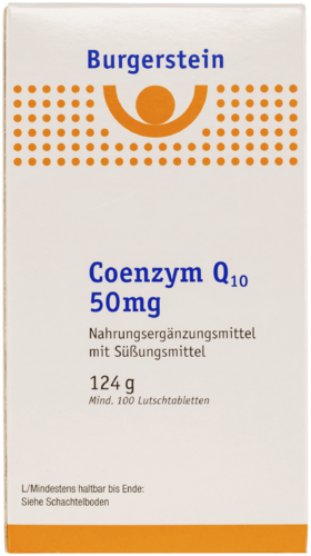 Burgerstein Coenzym Q10 50 mg Lutschtabletten