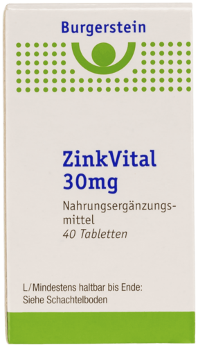 Burgerstein Zinkvital 30 mg