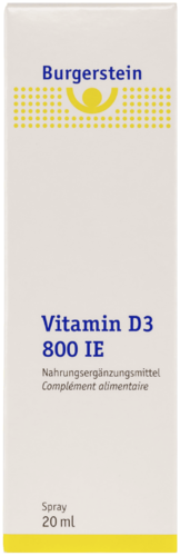 Burgerstein Vitamin D3 800 I.E. Spray