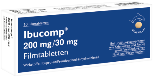 Ibucomp 200 mg/30 mg Filmtabletten