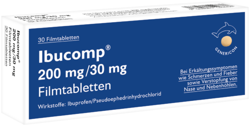 Ibucomp 200 mg/30 mg Filmtabletten