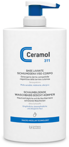 Ceramol 311 Schaumbildende Waschbasis Gesicht-Körper 311