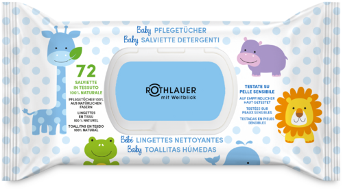 Rothlauer Kosmetik Baby Pflegetücher