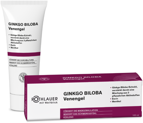 Rothlauer Kosmetik Ginkgo Biloba Venengel