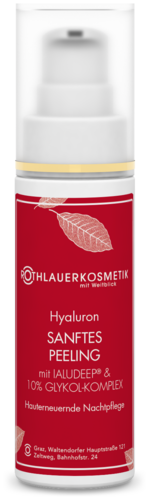 Rothlauer Kosmetik Hyaluron Sanftes Peeling