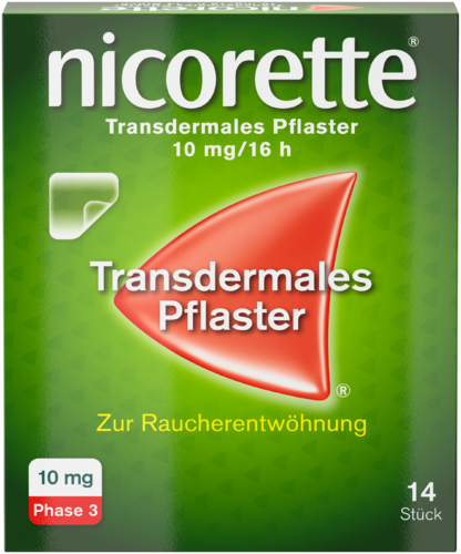 Nicorette 10 mg/16 h – transdermales Pflaster