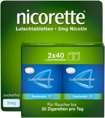 Nicorette freshmint 2 mg Lutschtabletten