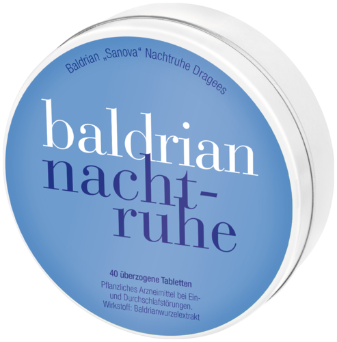 Baldrian Nachtruhe Dragees